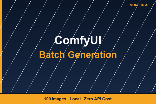 ComfyUI image generation workflow